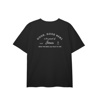 Nome do produto 0010PS - Camiseta Plus Size Good News