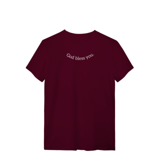 0032 - Camiseta Unissex God Bless You