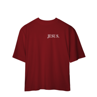 Nome do produto 0059OS - Camiseta Oversized Jesus.