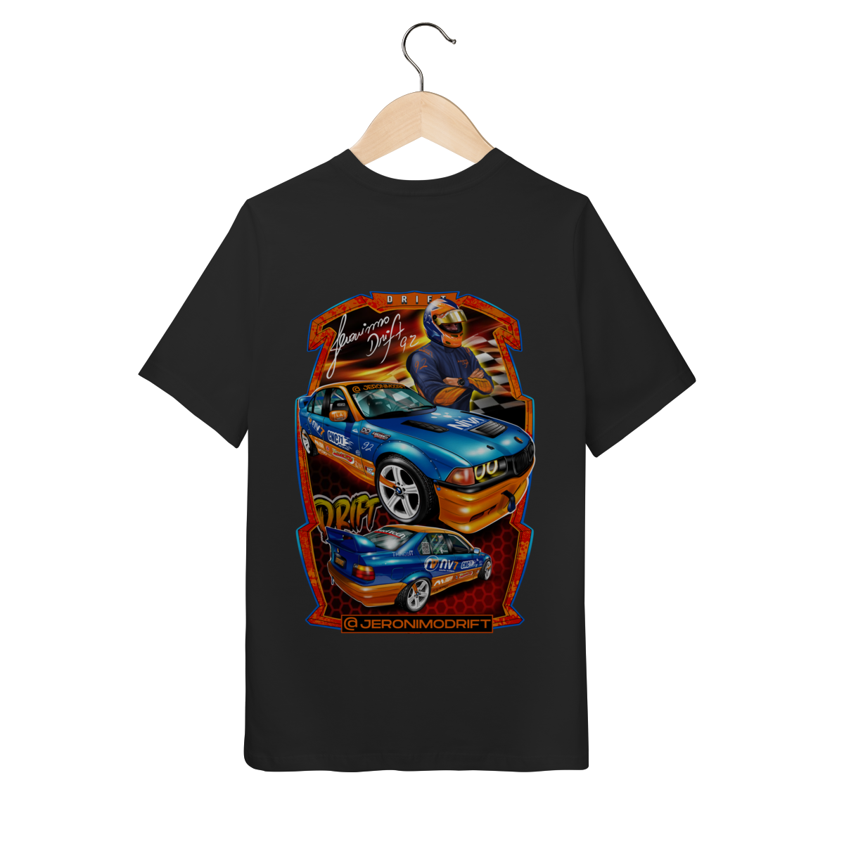 Nome do produto: Camiseta Infantil (10 A 14) Jeronimo Drift - BMW 328 Turbo 2025
