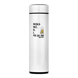 Nome do produto Garrafa Térmica Paciência