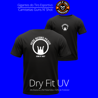 Nome do produto Here begins peace Dry Fit UV