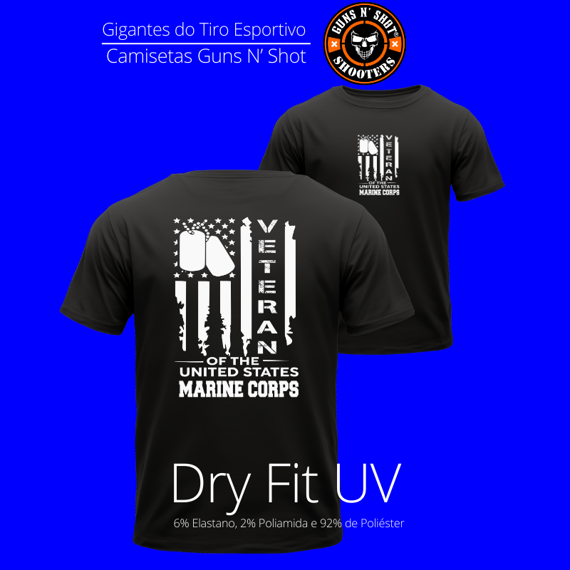 Veteran USA Dry Fit UV Atirador Esportivo
