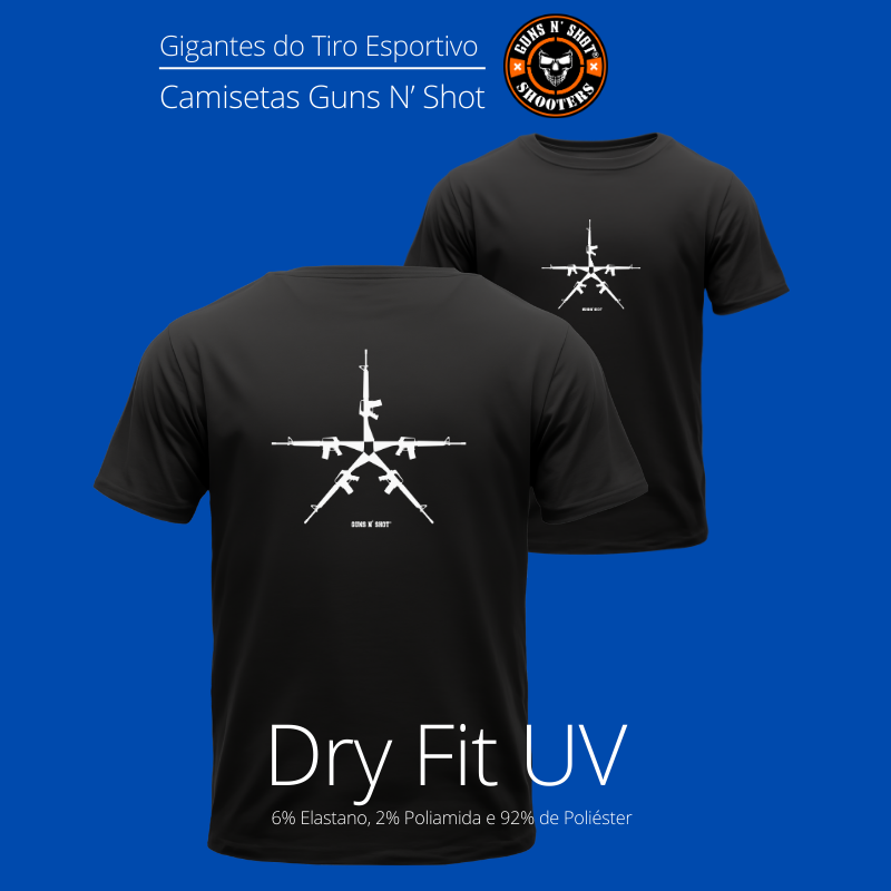 Nome do produto: Estrela do AR Dry Fit UV Atirador Esportivo