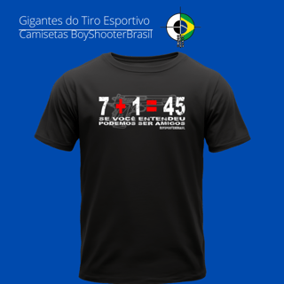 Nome do produto 7+1=45 amigos BoyShooterBrasil Quality