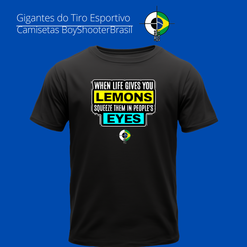 Nome do produto: Lemons in your eyes BoyShooterBrasil Quality