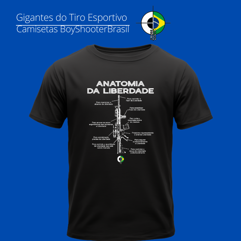 Nome do produto: Anatomia da Liberdade BoyShooterBrasil Quality