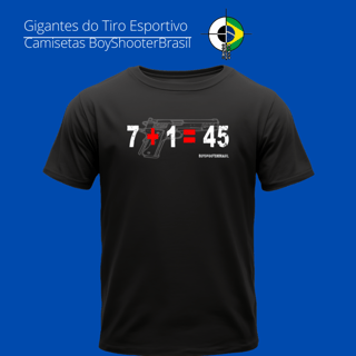 Nome do produto 7+1=45 BoyShooterBrasil Quality