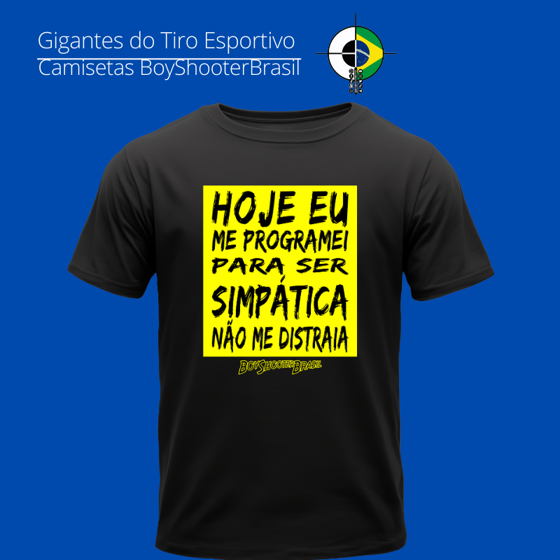 Nome do produto: Não me distraia mulher BoyShooterBrasil Quality