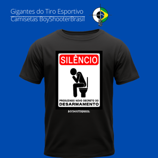 Nome do produto Silêncio, Estamos Produzindo! BoyShooterBrasil Quality