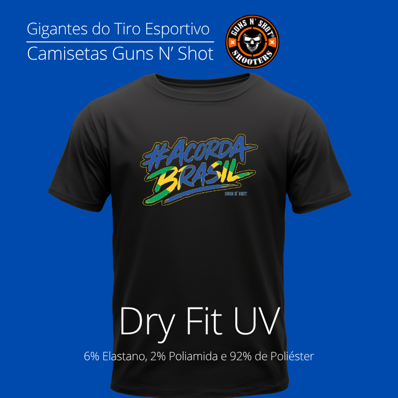 Nome do produto: Acorda Dry Fit Uv Guns N\' Shot