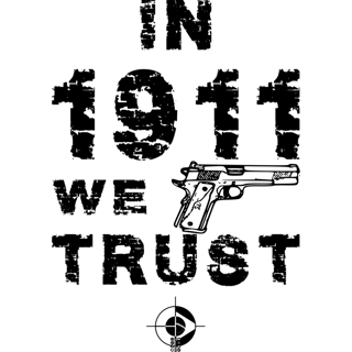 Nome do produto 1911 we trust BoyShooterBrasil Quality