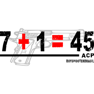 Nome do produto 7+1=45ACP BoyShooterBrasil Quality