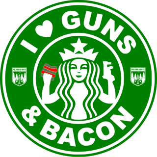 Nome do produto I Love Guns N' Bacon Pólvora e Mato Quality