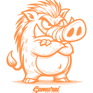 Nome do produto Teimoso Samurai Caçador Quality