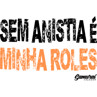 Nome do produto Sem Anistia Samurai Caçador Quality