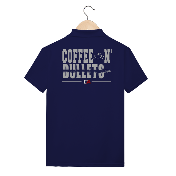 Camisa Polo Coffee Diário do Atirador