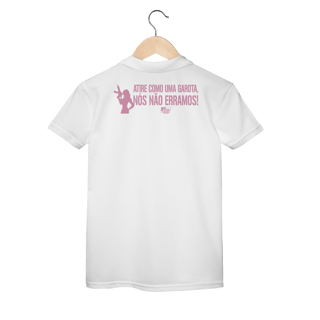 Nome do produto Camisa Polo Feminina Nós não erramos Brenda Provesi