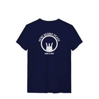 Nome do produto Here begins peace Tiro Esportivo Quality