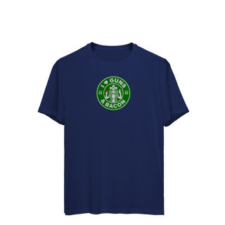 Nome do produto I Love Guns N' Bacon Pólvora e Mato Dry Fit UV