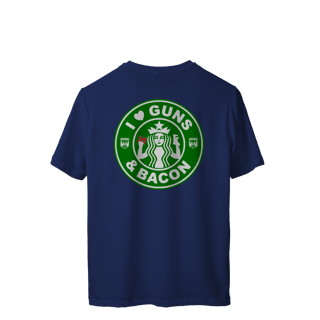 Nome do produto I Love Guns N' Bacon Pólvora e Mato Dry Fit UV