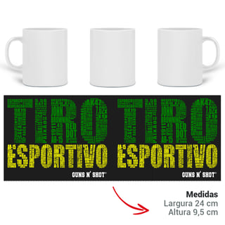 Nome do produto Caneca Quebra Cabeça Tiro Esportivo