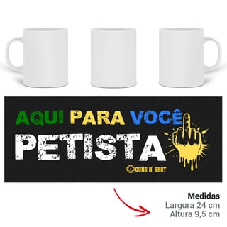 Nome do produto Caneca Aqui para Você! Guns N' Shot CAC