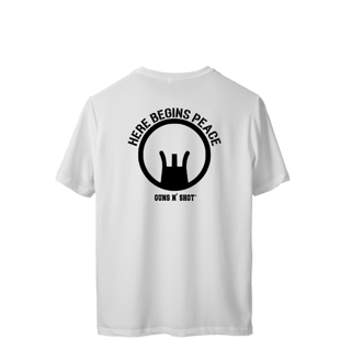 Nome do produto Here begins peace Dry Fit UV