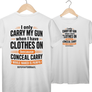 Nome do produto I Carry My Gun BoyShooterBrasil Prime
