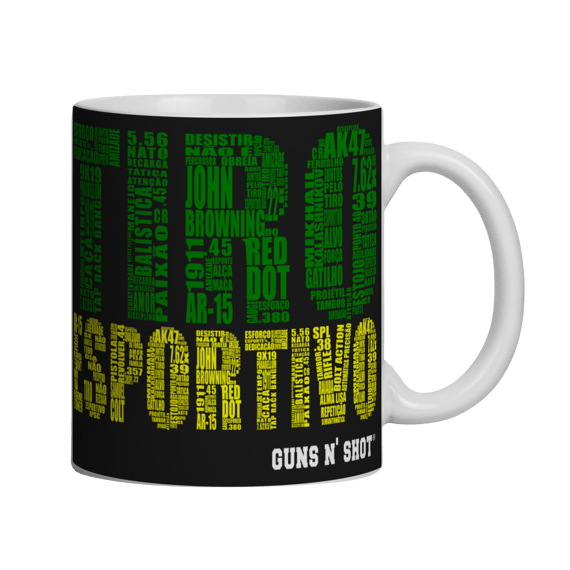 Caneca Quebra Cabeça Tiro Esportivo