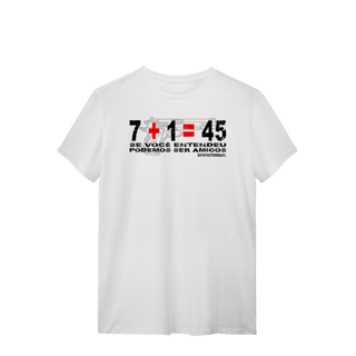 Nome do produto 7+1=45 amigos BoyShooterBrasil Quality