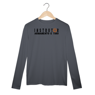 Nome do produto Instrutor de Armamento e Tiro Vista na Mira Dry Fit Manga Longa