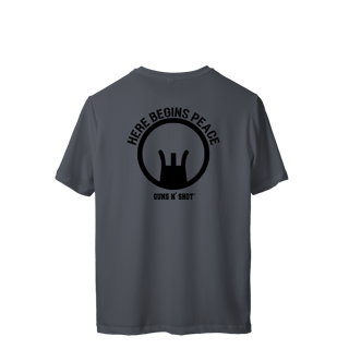 Nome do produto Here begins peace Dry Fit UV