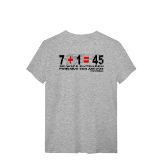 Nome do produto 7+1=45 amigos BoyShooterBrasil Quality