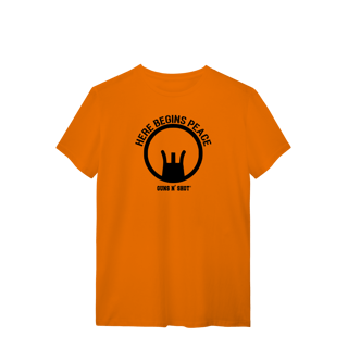 Nome do produto Here begins peace Tiro Esportivo Quality