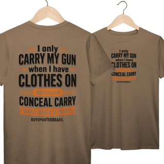 Nome do produto I Carry My Gun BoyShooterBrasil Prime