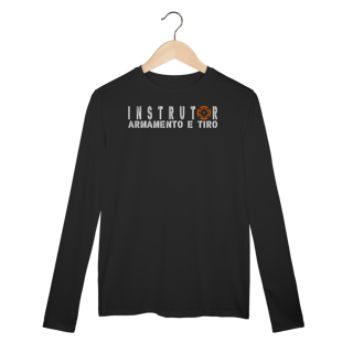 Nome do produto Instrutor de Armamento e Tiro Vista na Mira Dry Fit Manga Longa