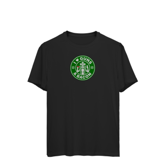 Nome do produto I Love Guns N' Bacon Pólvora e Mato Dry Fit UV