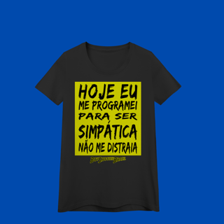 Nome do produto Não me distraia mulher BoyShooterBrasil Baby look