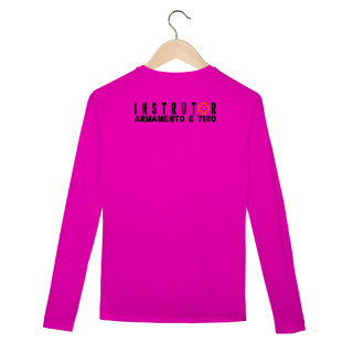 Nome do produto Instrutor de Armamento e Tiro Vista na Mira Dry Fit Manga Longa