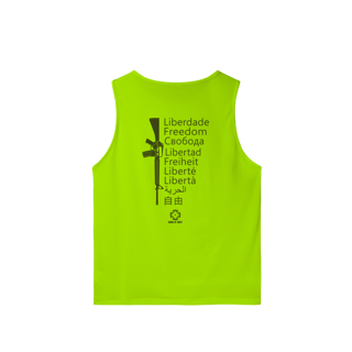 Nome do produto Liberdade Guns N' Shot Armamentismo Regata Dry Fit UV