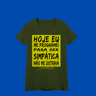 Nome do produto Não me distraia mulher BoyShooterBrasil Baby look