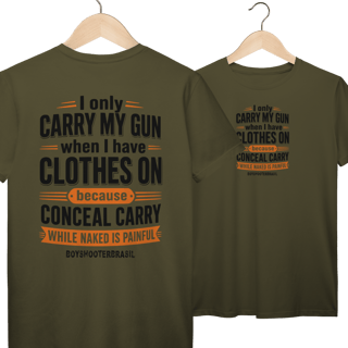 Nome do produto I Carry My Gun BoyShooterBrasil Prime