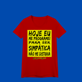 Nome do produto Não me distraia mulher BoyShooterBrasil Baby look