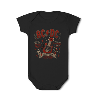 Body Infantil Rock Baby AC/DC – Little Rocker