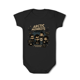 Body Bebê Rock “Little Rocker” – Estilo Artic Monkeys