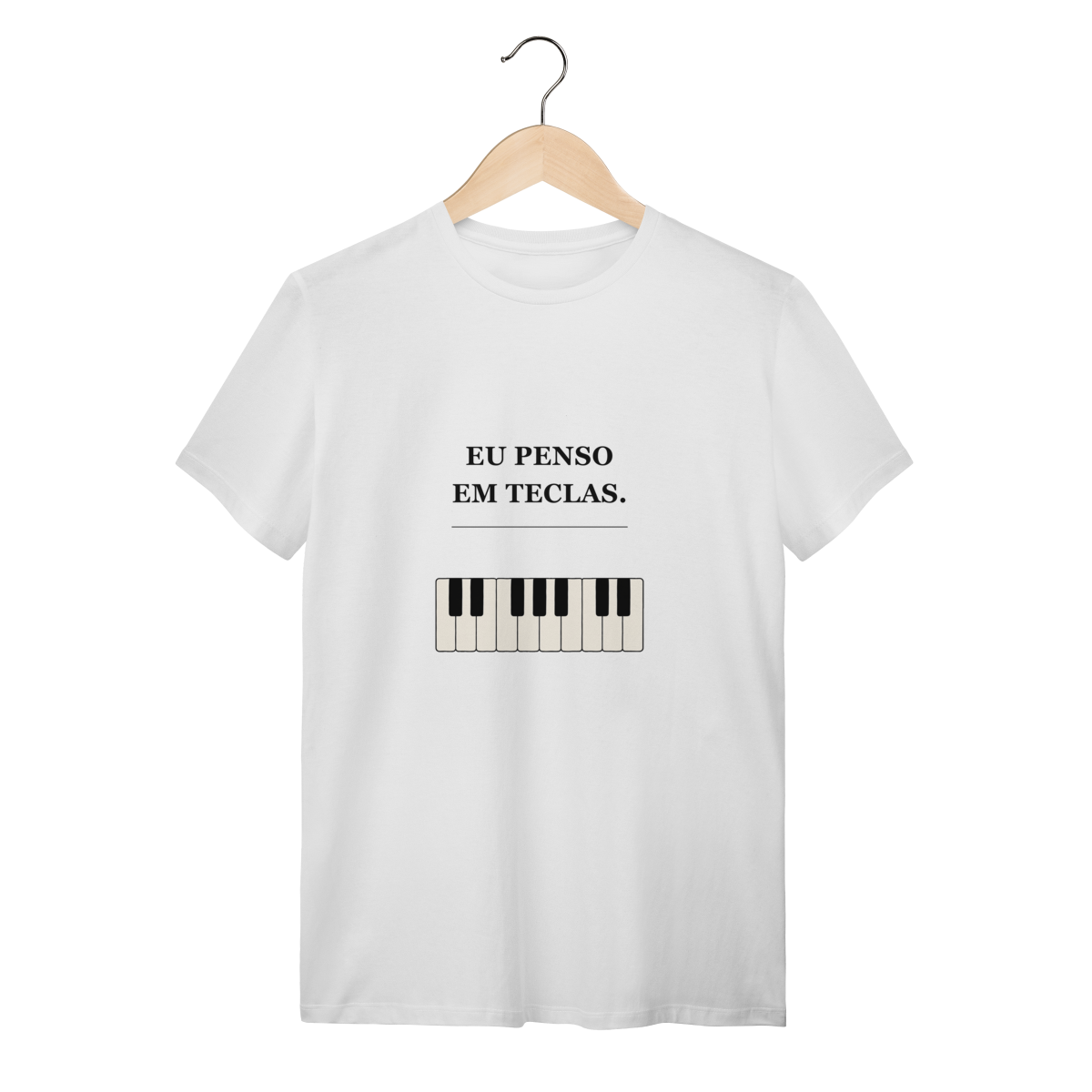 Eu penso em teclas | T-Shirt Quality