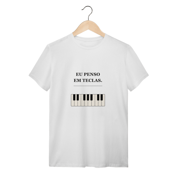 Eu penso em teclas | T-Shirt Quality