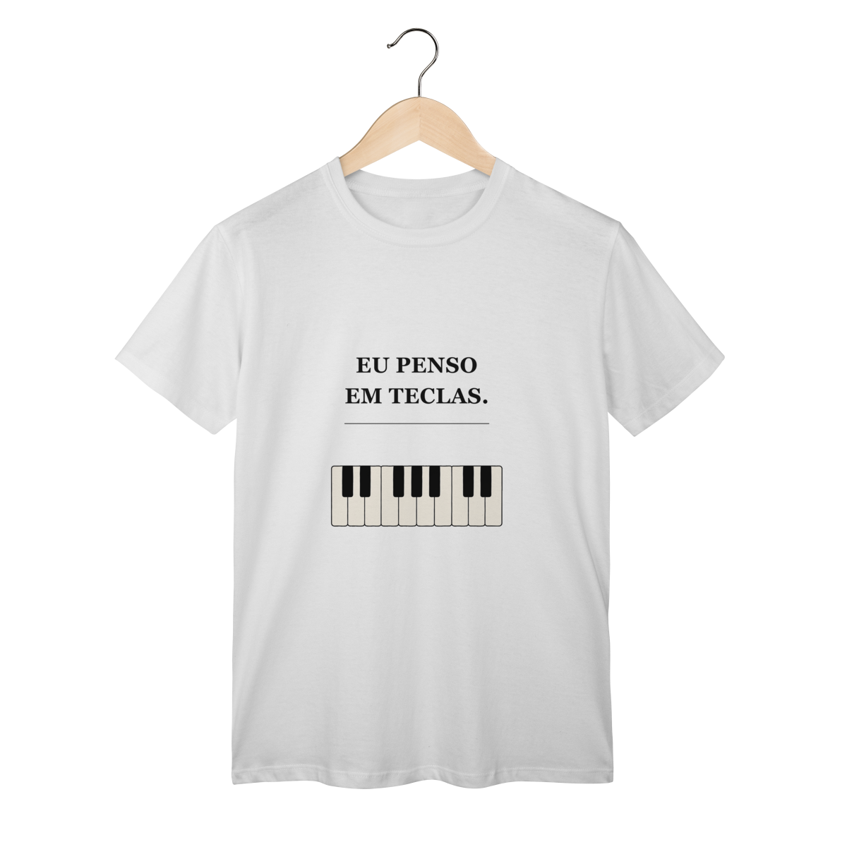 Eu penso em teclas | T-Shirt Classic