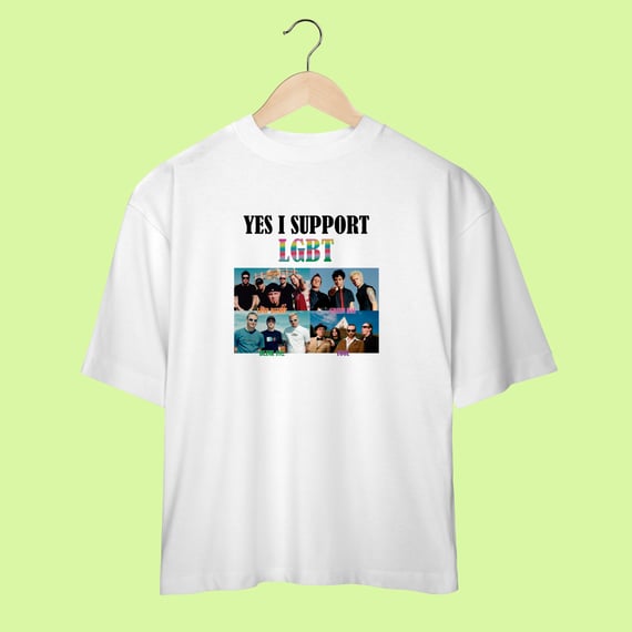 Camiseta Oversized Vulgart - LGBT